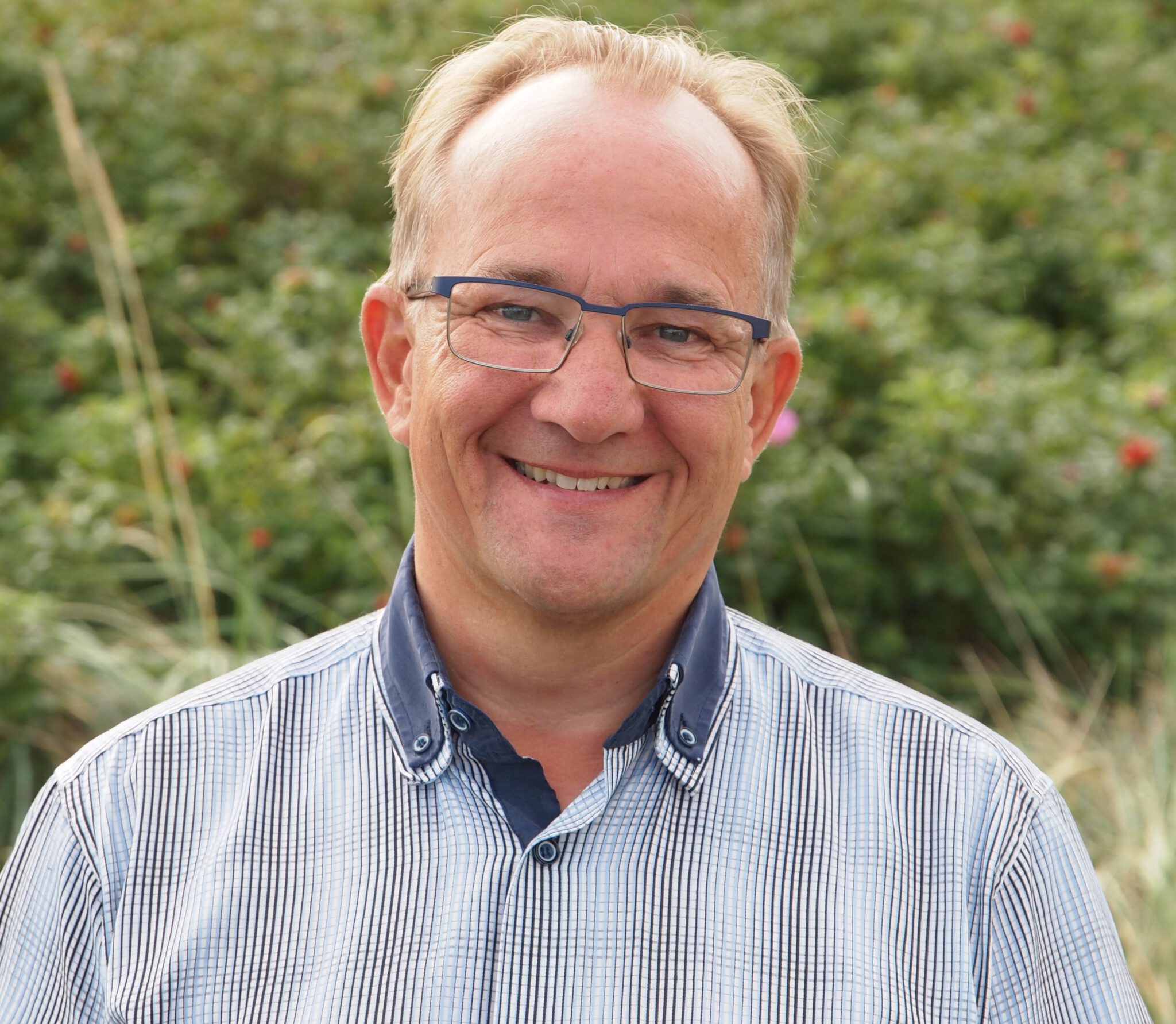 Portræt af læge Poul Henning Krog